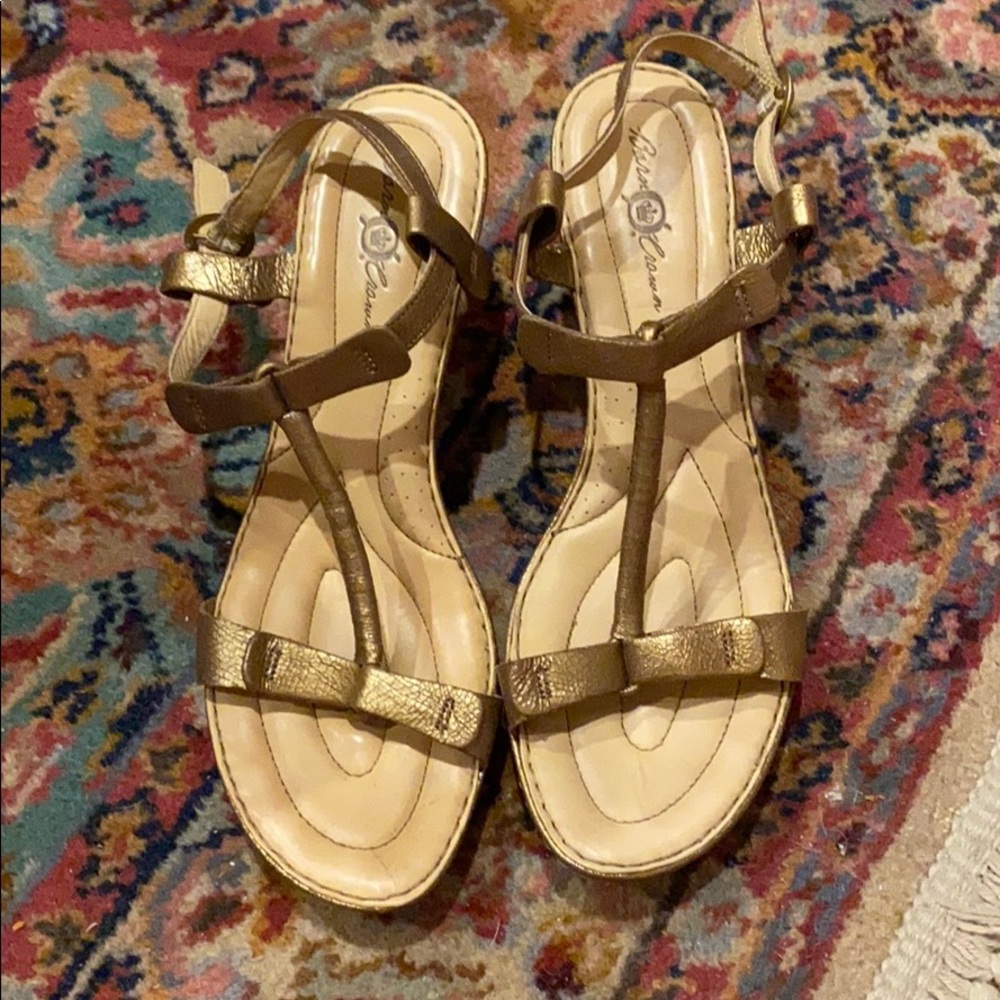 Gold Tan Heels